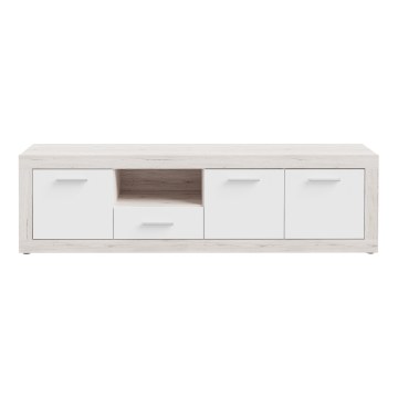 Forte Тв-тумба 180 см Baccio, дуб песочный/белый, BCCT141R-M958 - Home Club