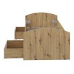 Forte Подростковая кровать в скандинавском стиле с ящиками, 90x200 см, Winnie, WNL09-C830 - Home Club, изображение 3