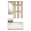 Forte Передпокій 100 см Hallways Дуб «Сонома» / Білий, FOXD011-Q36F - Home Club, зображення 2