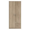 Forte Шкаф шириной 80 см с ящиками Niko, дуб «Сонома», NIKS81-D30F - Home Club, изображение 2