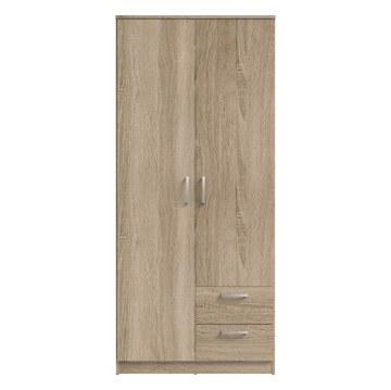 Forte Шафа 80 см з висувними ящиками Niko, дуб «Сонома», NIKS81-D30F - Home Club