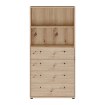 Forte Стелаж 75 см Archbox «Дуб Artisan», T2KR411-D78 - Home Club, зображення 2