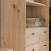 Forte Стелаж 75 см Archbox «Дуб Artisan», T2KR411-D78 - Home Club, зображення 10
