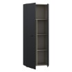 Forte Шафа 70 см Net306 Чорна, MS264-Z13 - Home Club, зображення 5
