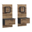Forte Шафки 55 см Jakobina «Дуб Клепковий»/«Чорний дуб», JKBK011STB-C795 - Home Club, зображення 4