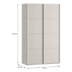 Forte Шафа 120 см Sophistispace, пісочний, SSQS62411-U60 - Home Club, зображення 9