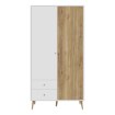 Forte Шафа 105 см Harllson Білий/Дуб Mauvella, HLTS721LEC-M793 - Home Club, зображення 2