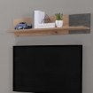Forte Полиця 120 см Raven Дуб Artisan/Бетон темно-сірий, RVXB01-C772 - Home Club