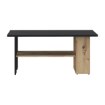 Forte Столик 110 см Coffee Tables Дуб Artisan/Чорний, CFTT5210-M922 - Home Club, зображення 2