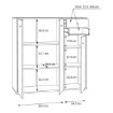 Forte Комод 110 см у стилі вінтаж, T2KK10-H51 - Home Club, зображення 7