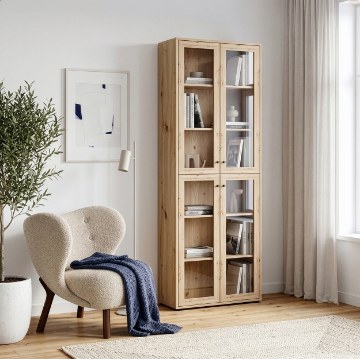 Forte Витрина 75 см Archbox «Дуб Artisan», T2KV922-D78 - Home Club