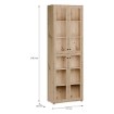 Forte Витрина 75 см Archbox «Дуб Artisan», T2KV922-D78 - Home Club, изображение 8
