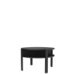 Forte Круглий журнальний столик 75x75 см Tobago, чорний, CFTT5024-Z13M - Home Club, зображення 2