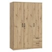 Forte Шафа 122 см Niko, дуб Artisan, NIKS84-D78 - Home Club, зображення 4