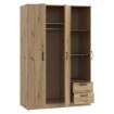 Forte Шафа 122 см Niko, дуб Artisan, NIKS84-D78 - Home Club, зображення 5