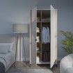 Forte Шафа 95 см Seravel Пісочний/Дуб Mauvella, SVLS821R-Q112 - Home Club, зображення 3