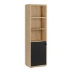 Forte Стеллаж 60 см Auriquet «Дикий дуб» натуральный / чёрный, AUQR711L-Q362 - Home Club, изображение 4