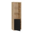 Forte Стеллаж 60 см Auriquet «Дикий дуб» натуральный / чёрный, AUQR711L-Q362 - Home Club, изображение 5
