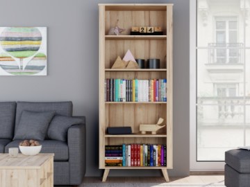 Forte Стелаж 85 см Vankka «Дубова дошка», VNKR712-L25 - Home Club