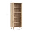 Forte Стелаж 85 см Vankka «Дубова дошка», VNKR712-L25 - Home Club, зображення 8