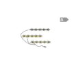 Forte 3-точкове світлодіодне освітлення з теплим світлом, IZLED16L01P03-WW00 - Home Club, зображення 2