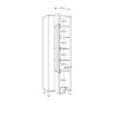 Forte Узкая витрина 60 см Hayato, черный/альпийская ель, HYTV711L-M215 - Home Club, изображение 5