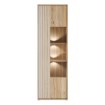 Forte Витрина 65 см Arank «Песочный»/«Дуб Маувелла», AXKV821L-M802 - Home Club, изображение 4