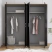 Forte Шафа 215 см Chisbury Дуб «Рів'єра»/Дуб «Кабезоне», BHLS941-M954 - Home Club, зображення 3