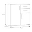 Forte Комод, IKLK221-C830 - Home Club, зображення 7
