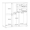 Forte Комод, IKLK221-C830 - Home Club, зображення 8