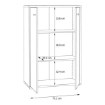 Forte Комода 75 см Archbox Old – Wood Vintage, T2KK30-H51 - Home Club, зображення 7
