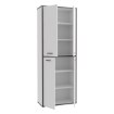 Forte Шкафчик 90 см Keflavik, белый/графитовый, KFLS822-J53 - Home Club, изображение 5