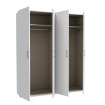 Forte Шафа 180 см Econobox 2, біла, ECBS945-120 - Home Club, зображення 5