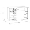 Forte Письменный стол, LSQB211LM-U60 - Home Club, изображение 8
