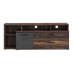 Forte Тв-тумба в стиле винтаж-лофт, 160 см, Jacky Old – Wood Vintage/Beton, JCKT135L-C754 - Home Club, изображение 2