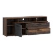 Forte Тв-тумба в стиле винтаж-лофт, 160 см, Jacky Old – Wood Vintage/Beton, JCKT135L-C754 - Home Club, изображение 5