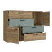 Forte Комод 125 см, колір «Шавлія»/«Дуб Artisan», SKVK46-M748 - Home Club, зображення 5