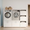 Forte Шафка 67 см Washcab, білий, універсальний, WCBA142-Z12M - Home Club, зображення 10