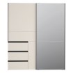 Forte Шафа 170 см Winn 2, пісочний, W2QS8233S-U60 - Home Club, зображення 3