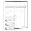 Forte Шафа 170 см Winn 2, пісочний, W2QS8233S-U60 - Home Club, зображення 9