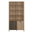 Forte Стелаж 105 см Jytana, дуб «Маувелла»/чорний, JTNR723-M635 - Home Club, зображення 2