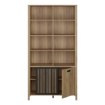 Forte Стелаж 105 см Jytana, дуб «Маувелла»/чорний, JTNR723-M635 - Home Club, зображення 3