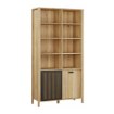 Forte Стелаж 105 см Jytana, дуб «Маувелла»/чорний, JTNR723-M635 - Home Club, зображення 4