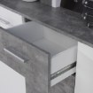 Forte Комод 120 см Antuza Білий/Бетон світло-сірий, NTU231-C251 - Home Club, зображення 7