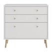 Forte Комод 90 см Harllson, білий, HLTK211EC-Z12A - Home Club, зображення 2