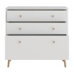 Forte Комод 90 см Harllson, білий, HLTK211EC-Z12A - Home Club, зображення 3