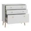 Forte Комод 90 см Harllson, білий, HLTK211EC-Z12A - Home Club, зображення 5