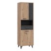 Forte Стелаж 60 см Raven, дуб Artisan/бетон темно-сірий, RVXS715-C772 - Home Club, зображення 4