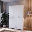 Forte Шкаф шириной 120 см с ящиками Econobox, белый, ECBS832-120 - Home Club