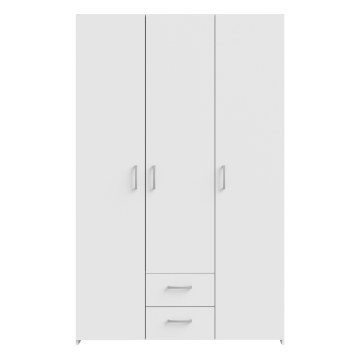 Forte Шкаф шириной 120 см с ящиками Econobox, белый, ECBS832-120 - Home Club